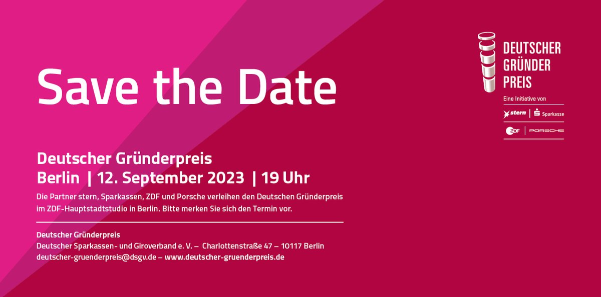 Deutscher Gründerpreis (DGP) tweet media