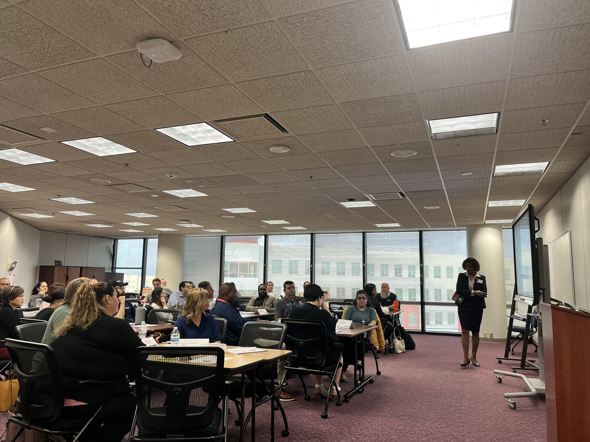 It’s training day! MLA Cohort 12 Year 1: Leadership Talks with Chief Cornita Reiley (Ret.) #ocpsjobs #ocpshr #ocpsnews #ocpsela