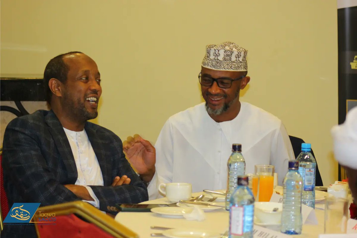 taqwasacco's tweet photo. Our Iftar dinner could not have been better without our friends from @jamia_mosque, @bulletin_friday, @TekMaal. Thank you to all representatives from @GulfAfricanBank, @KCBSahlBank, @FCB_Kenya

Thank you @Gamalbrb @Faisal_Kassim52 https://t.co/xn6cArewVN