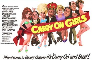 CarryOnJoan's tweet photo. There are four #CarryOns on ITV3 this #GoodFriday :
Carry On Girls - 10.40am
Carry On Henry - 12.25pm
Carry On Loving - 2.10pm
Follow That Camel - 4pm
Enjoy! https://t.co/qieExWLrSw