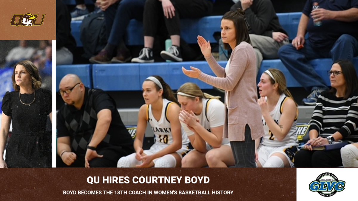 We have a new leader! She's won 80% of her games in her coaching career!

Let's welcome Keokuk native, Courtney Boyd!!