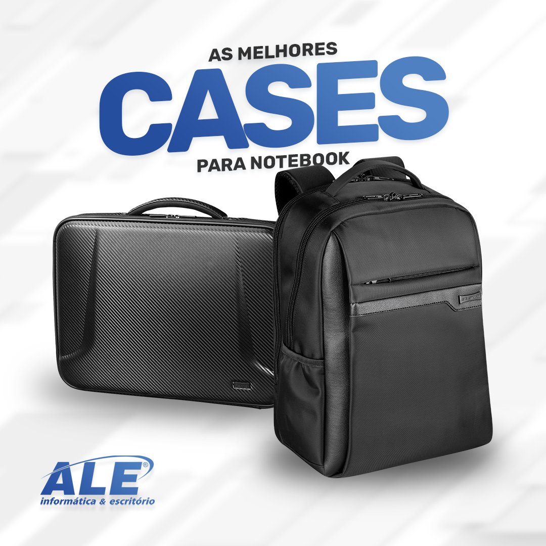 aleinfobr's tweet photo. Tá cansado de levar seu notebook na mão para todos os lugares e com receio de deixá-lo cair? Temos uma ótima opção para você! 📷

Na ALE você encontra diversas cases e bolsas para notebook que vão facilitar muito sua rotina. Venha até nos!
📷 https://t.co/o64qGuKZUb
#TECNO #info https://t.co/wSTZ2nIQCn