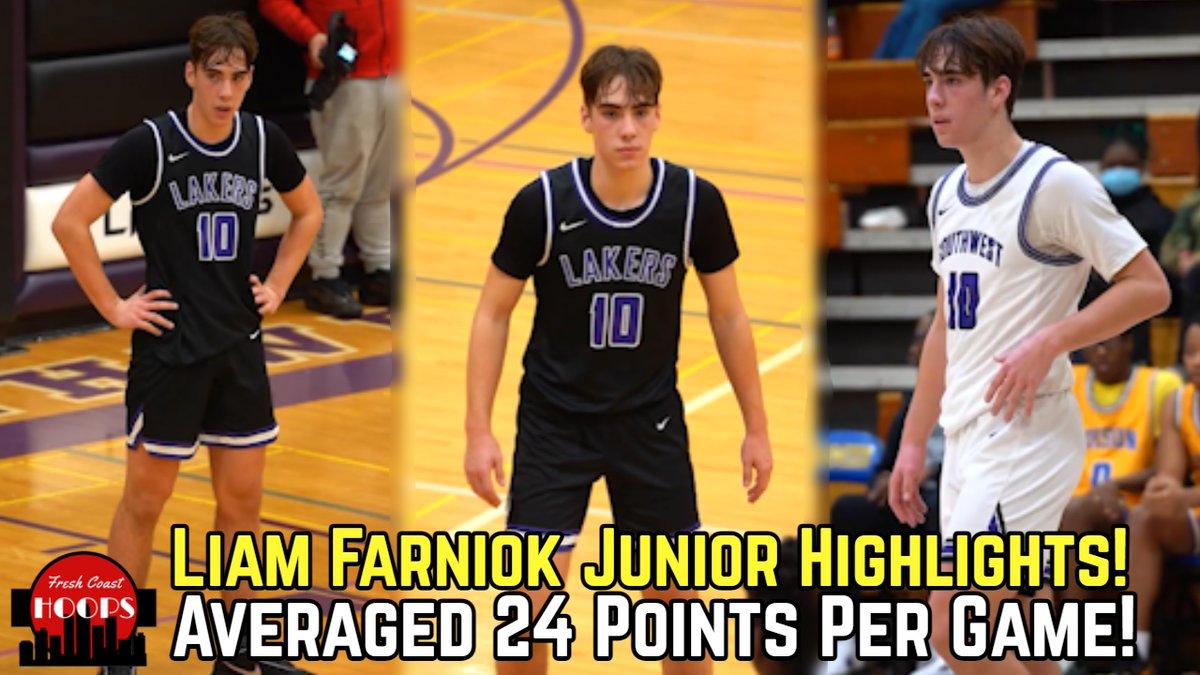 New Video!

Liam Farniok Junior Season Highlights! 6'3 2024 SG Averaged 24 PPG For Minneapolis Southwest <a href="/lbfarniok/">Liam Farniok</a> <a href="/PulleyHoops/">Howard Pulley Basketball</a> 

Full video: youtube.com/watch?v=EDiUgV…