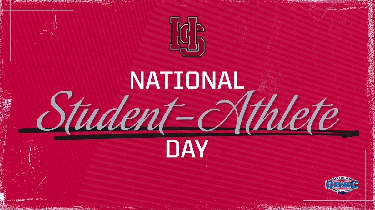 Happy National Student-Athlete Day! Our Tigers are the Best!! @HSC_Baseball @HSCBasketball @HSC_CC @HSC__FOOTBALL H-SC Golf @HSCLacrosse @HSC_soccer @HSC_Swimming @HSCtennis #RollTigers🐅 #ODAC #NatlSADay #NCAAD3 #whyd3