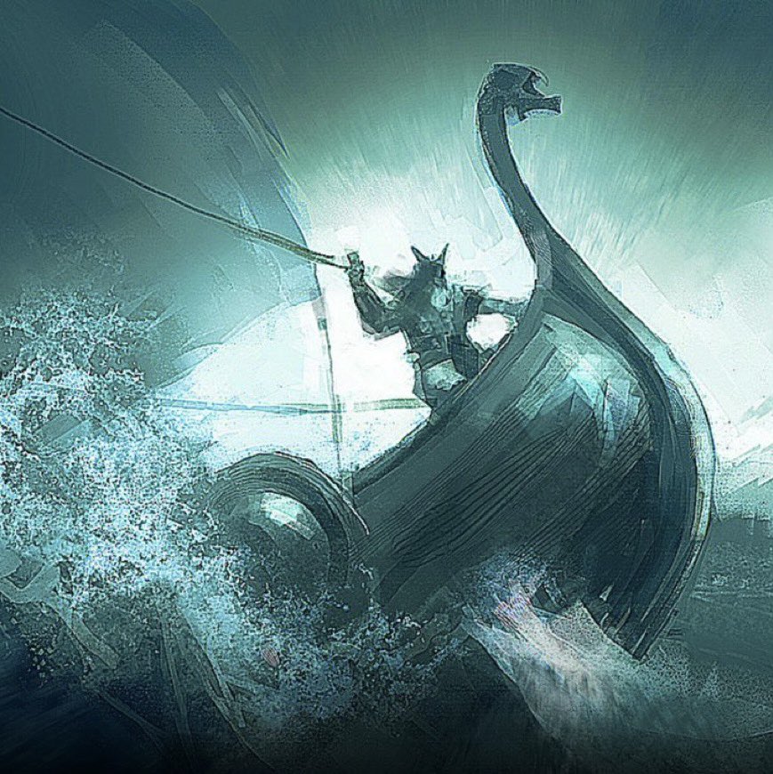 RT @VIKING_IMMORTAL: Thor used boats to hunt monsters. #Aesir https://t.co/DxlJjyP8Rn