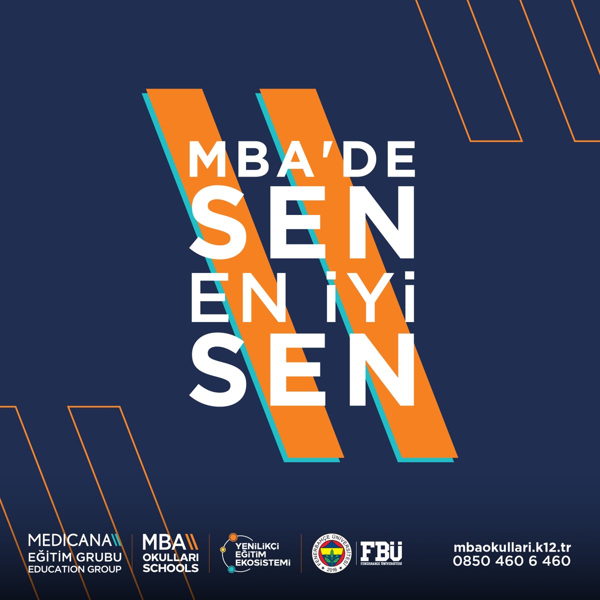 Medicana Grup Kalitesi,
İngilizce ve Matematik odaklı uluslararası eğitim programları ile “Daha İyi Bir Dünya, Daha İyi Bir Ben" vizyonu MBA Okullarında!”

#MBAOkulları #MedicanaEğitimGrubu
#MBAYenilikçiEğitimEkosistemi #BaşarıTasarımı