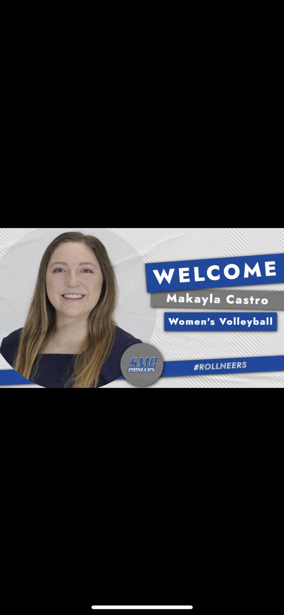 Women’s Volleyball welcomes their new Head Coach, Makayla Castro!

#rollneers #jucobandits #smcpioneers #reg10n #njcaavolleyball