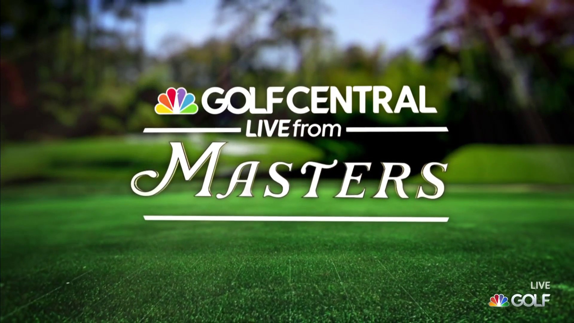 masters tournament channel