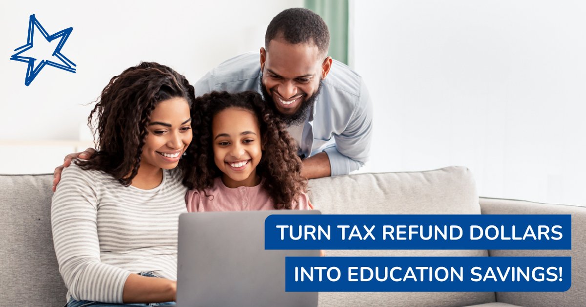 ARInfluencers's tweet photo. Arkansas529: If you're receiving a tax refund this year, consider applying some of it toward your child's or grandchild's Arkansas Brighter Future 529 account. Visit our website to see a list of tax advantages: https://t.co/F1f35Xdiug https://t.co/0TX3ecSYMe