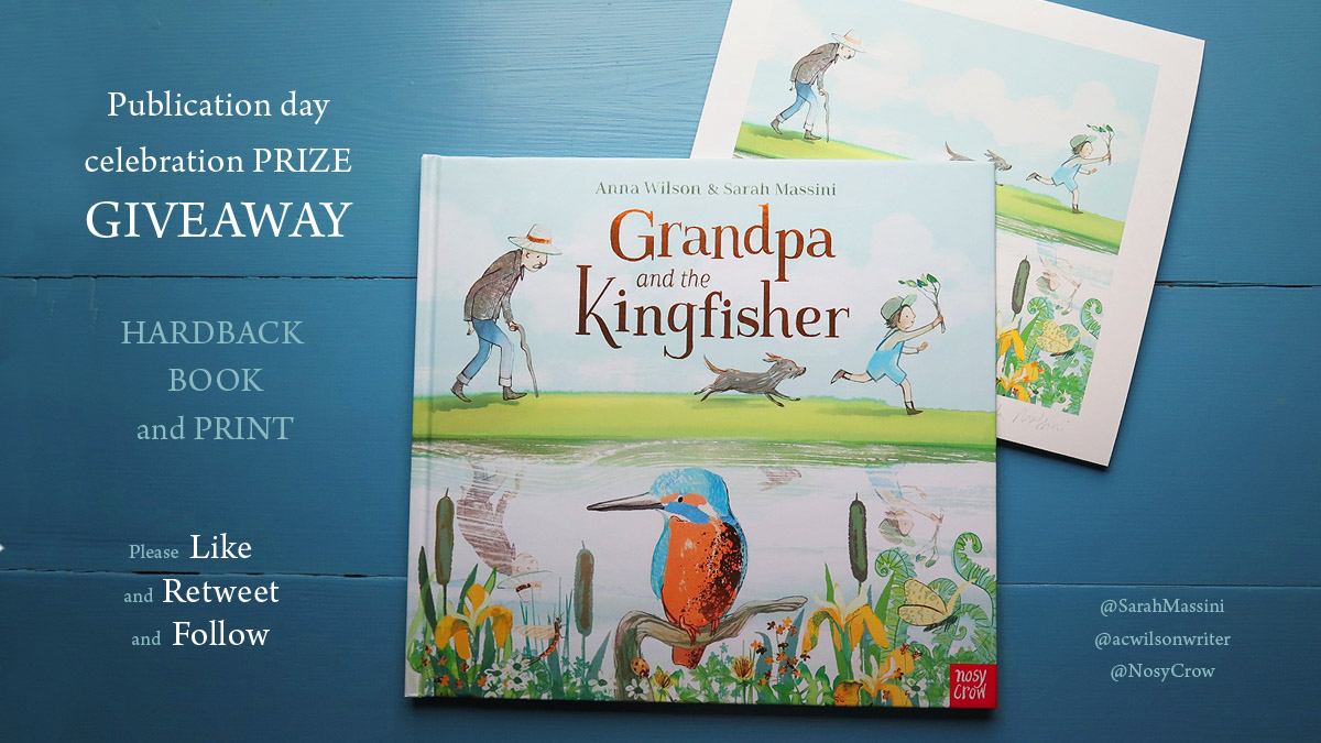 Here's a little Book Birthday celebration thingy! 
To help spread the word and the 💙🧡 and a couple of #freebooks 

Please RT &amp; co before the 13th 
#Giveaway #booktok #ChildrensBooks #bookgiveaway #bookbirthday #NewBook 

#GrandpaAndTheKingfisher
<a href="/NosyCrow/">Nosy Crow</a> @acwilsonwriter