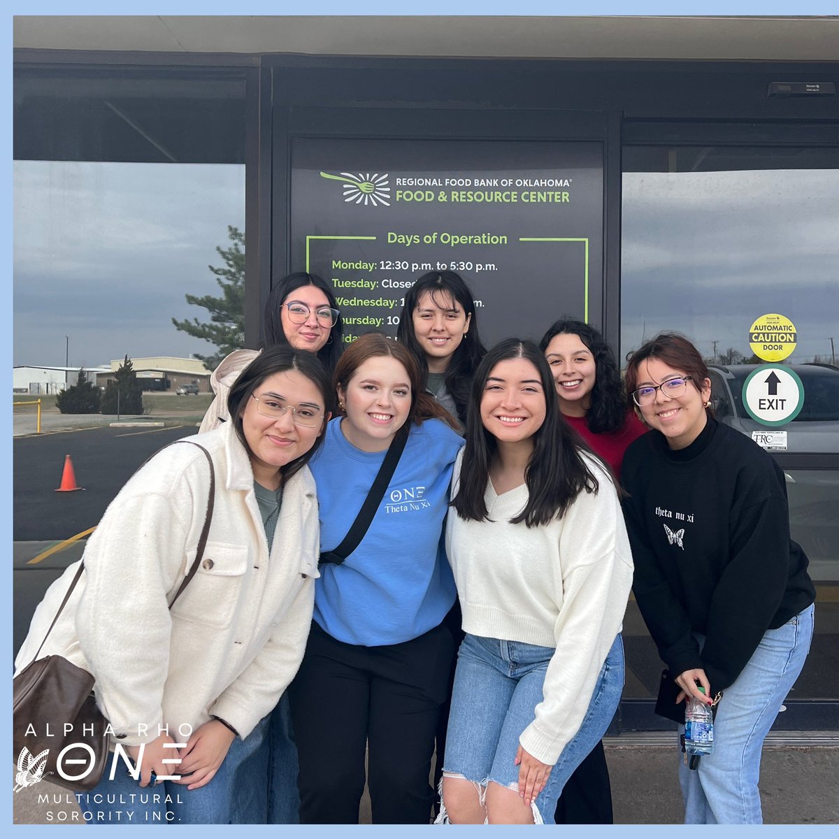 outnx's tweet photo. Today starts the countdown to the day that 7 passionate Women founded Theta Nu Xi Multicultural Sorority, Inc.🦋

To honor this day, we will highlight our tenets, starting with our service tenet! 

This year, our siblings have given back to the Norman and greater OKC area🤍 https://t.co/ZwBiV2aA5z