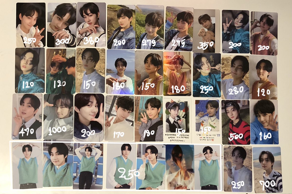 onlytome_'s tweet photo. wts / พร้อมส่ง🐈📧 (ตามหา)

⊹ ราคาตามรูป รวมส่งทุกใบค่ะ 
- ดูรายละเอียดสอบถามสั่ง��ื้อทาง dm 

#ตลาดนัดENHYPEN #ตลาดนัดเอนไฮนเพน https://t.co/gjW0eRNdMN