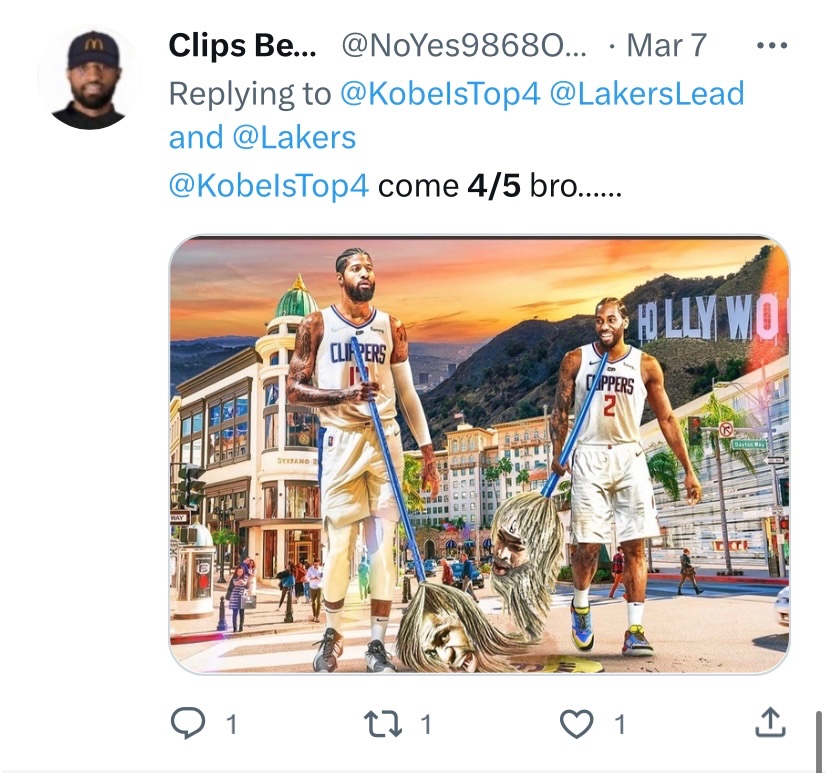 NoYes9868OI47's tweet photo. @CIipShowYo @ClipShowYo, 4/5 was beautiful. #ClippersRunLA https://t.co/wOyuRzX07h