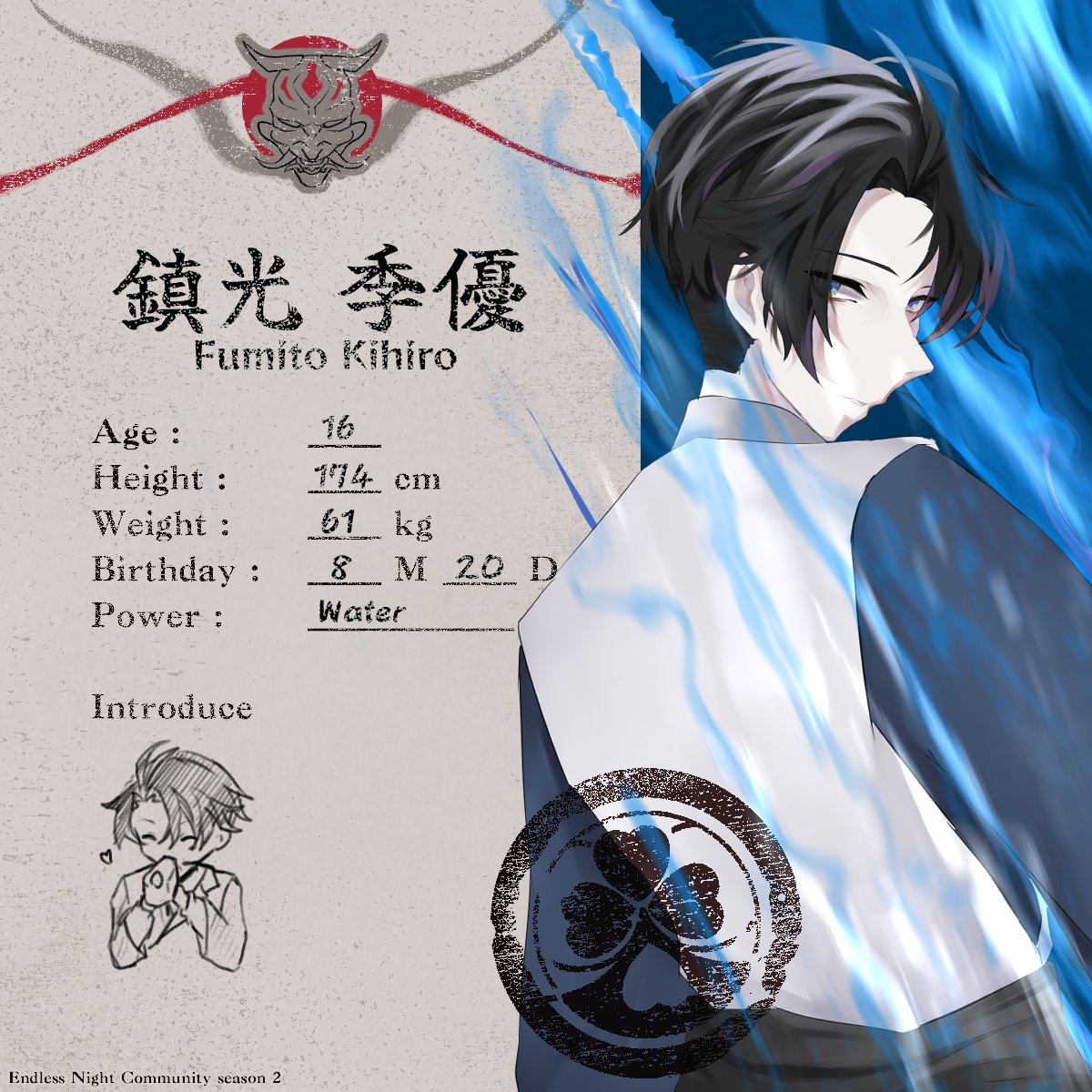ELN_Kihiro's tweet photo. " ผมไม่ได้หมายความอย่างงั้นสักหน่อย! "
_____________
Fumito Kihiro | ฟูมิโตะ คิฮิโระ
ระดับชั้นต้น | พลัง : น้ำ | King
doc : https://t.co/Z8B6235xXy
_____________ https://t.co/zdtaFOdZOq