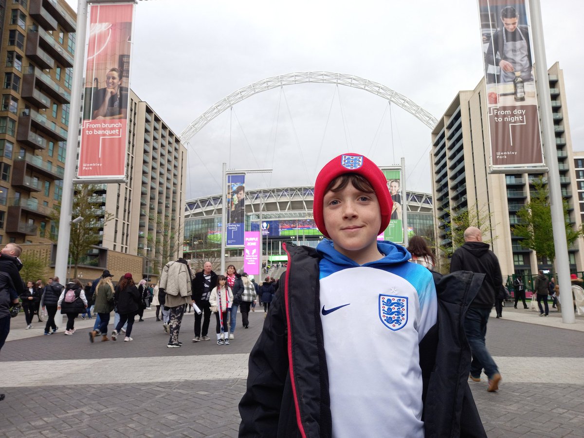 descipaul's tweet photo. Wembley. Finalissima. Three Lions. https://t.co/VaYZgla4Eo