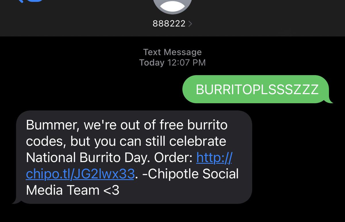 mark_nerdy_af's tweet photo. @ChipotleTweets Nooooooooo 😭 https://t.co/QnkbxWqCFR