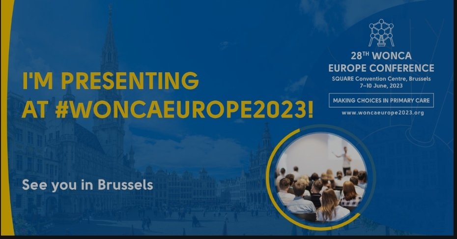 I'm so excited to be co-presenting  at #woncaeurope2023 !! Thank you all my colleagues for your hard work and contributions. 
Hope to see you in our workshop 'Basic notions about the use of dermatoscopy in Primary Care'!!
#PrimaryCare #FM #EYFDM #FMRevolution