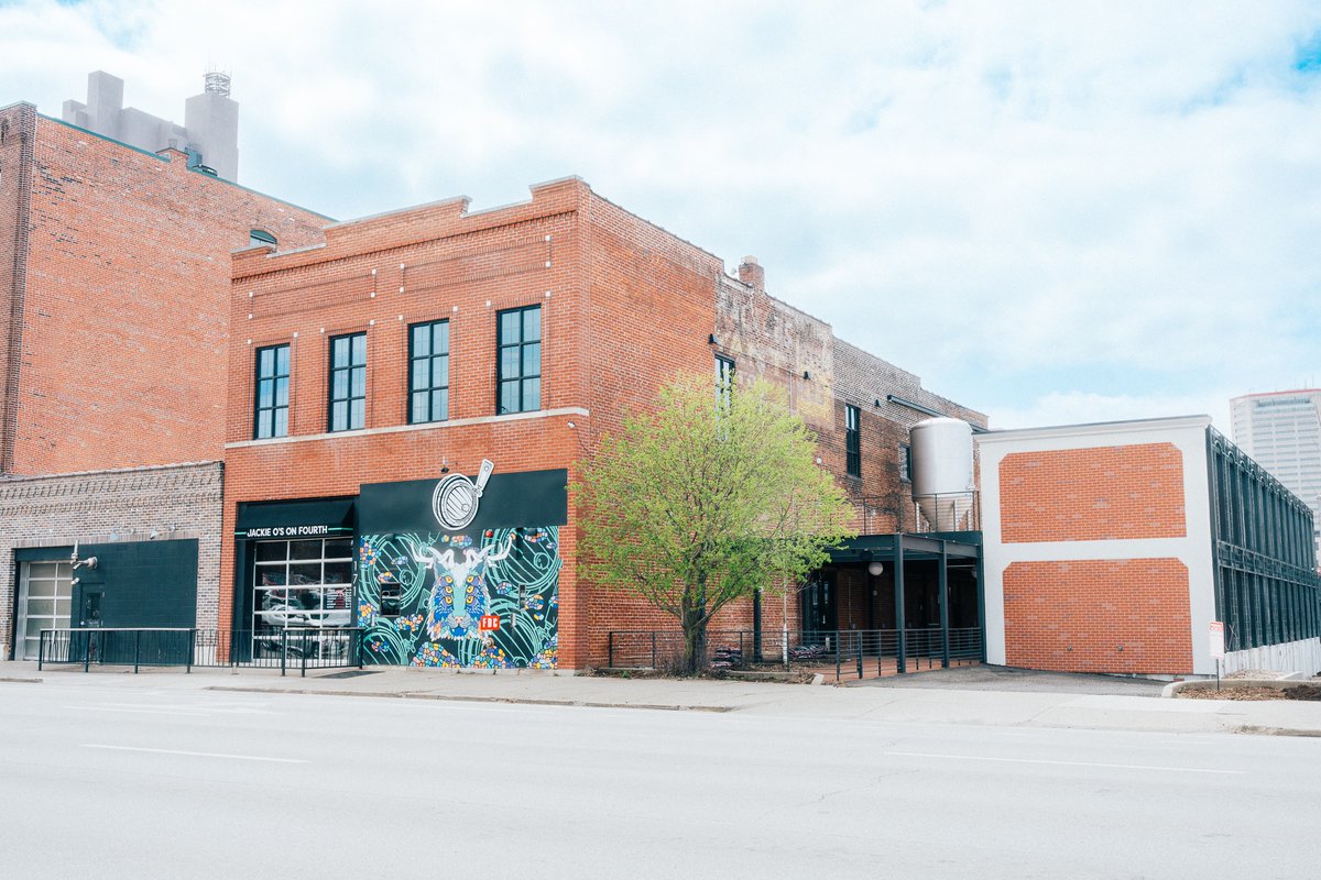 JackieosBrewery's tweet photo. Jackie O’s Brewery is incredibly excited to announce that on Friday, May 5th, we will be celebrating the grand opening of our brand new facility: Jackie O’s On Fourth! https://t.co/DC8IflxIcJ