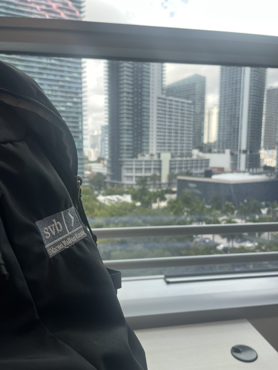 Visiting SVB Miami. We’re still here baby!