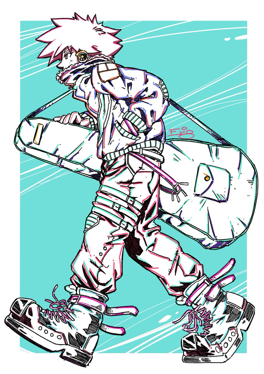 Evigzul's tweet photo. Show end, Walking home~
noNAME Hikaru
#illustration #drawing #characterdesign #artwork #comicart #originalcharacter #digitalart #colorart #guitarist #rocker #noname #hikaru #evig #绘图 #原创 #原创人物 #电绘 #动漫 #スケッチ #マンガ #アニメ #描くンゴ #ベースギタリスト #ロッカー https://t.co/unsZDEuHj3