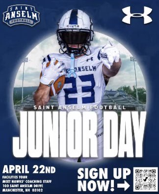 eaglesall22's tweet photo. After a great virtual junior day with @STAHawksFB, I’m excited to be attending the in person junior day April 22nd! Thank you @CoachBraine for the invite! https://t.co/jdJd0CGtin