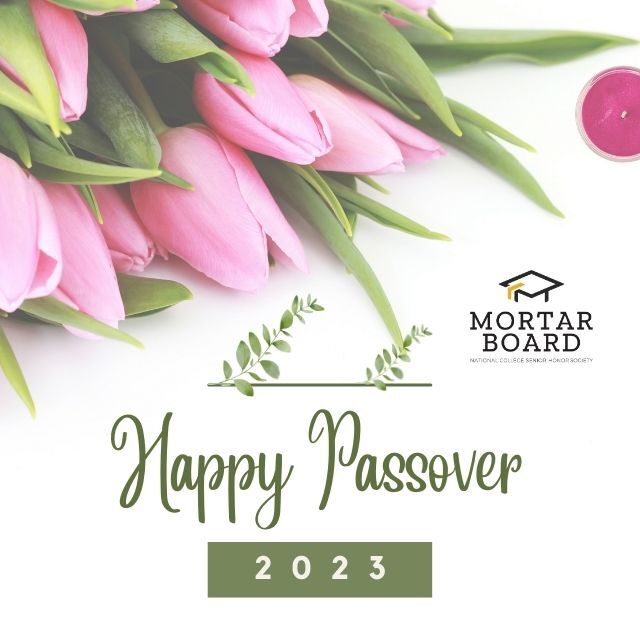 Wishing you all prosperity, joy, and peace this Passover.
