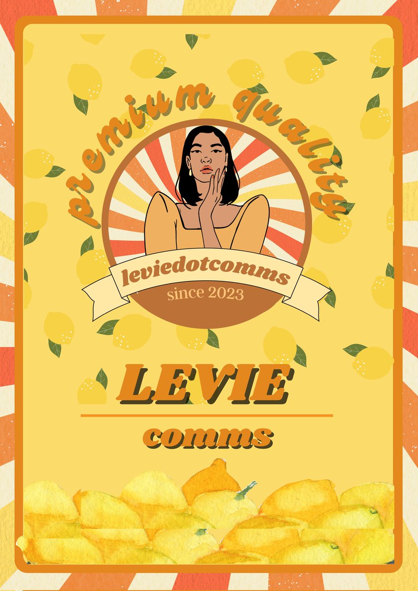 leviedotcomms's tweet photo. 🏷️lf client #commstwt

summer na pero marami ka pa ring pending tasks? have a lemonade and enjoy your summer while we do your homework! i'm levie, your new acad commissioner here to serve you.

🍋NOW SERVING!! 🍋 https://t.co/MKUGVX9Srv