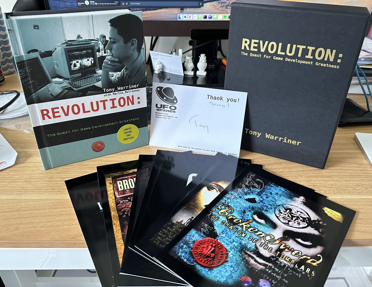 No, Thank you <a href="/tonywarriner/">Tony Warriner</a> for hours of enjoyment with BASS and BS. I'm sure more to come with this #revbook 29/1000
