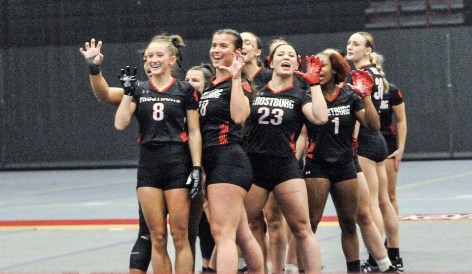 FSUBobcatPride's tweet photo. If you haven’t heard the news yet… Your @FSUAcroTumb Team in their 3rd year of competition will be hosting the MEC championships. They finished the regular season 5-0 UNDEFEATED in the MEC. Tickets are on sale using the link in our Bio!!

See you there. #BobcatPride https://t.co/lp2AsLrgg0
