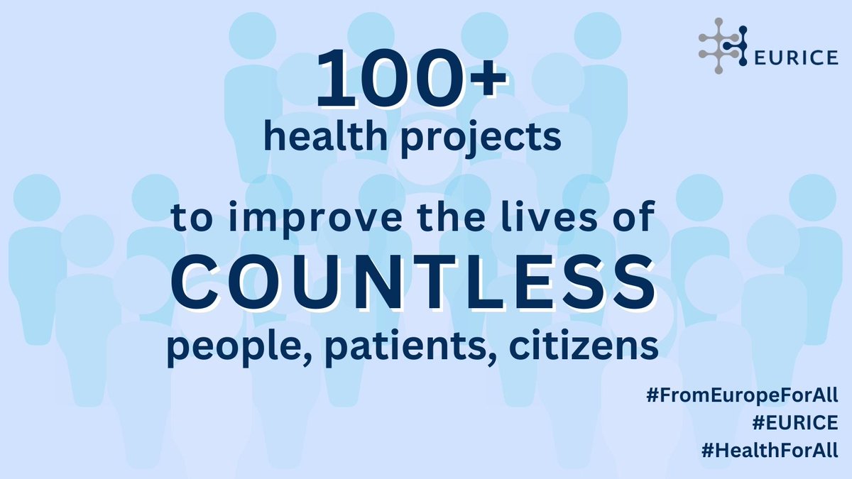 Few can impact many! Since 2001, we’ve taken part in 100+ EU-funded health projects. Together with researchers, institutions, patients, and private enterprises, we shape health research to improve life for all.
Learn more: eurice.eu/projects
#WorldHealthDay #FromEuropeForAll