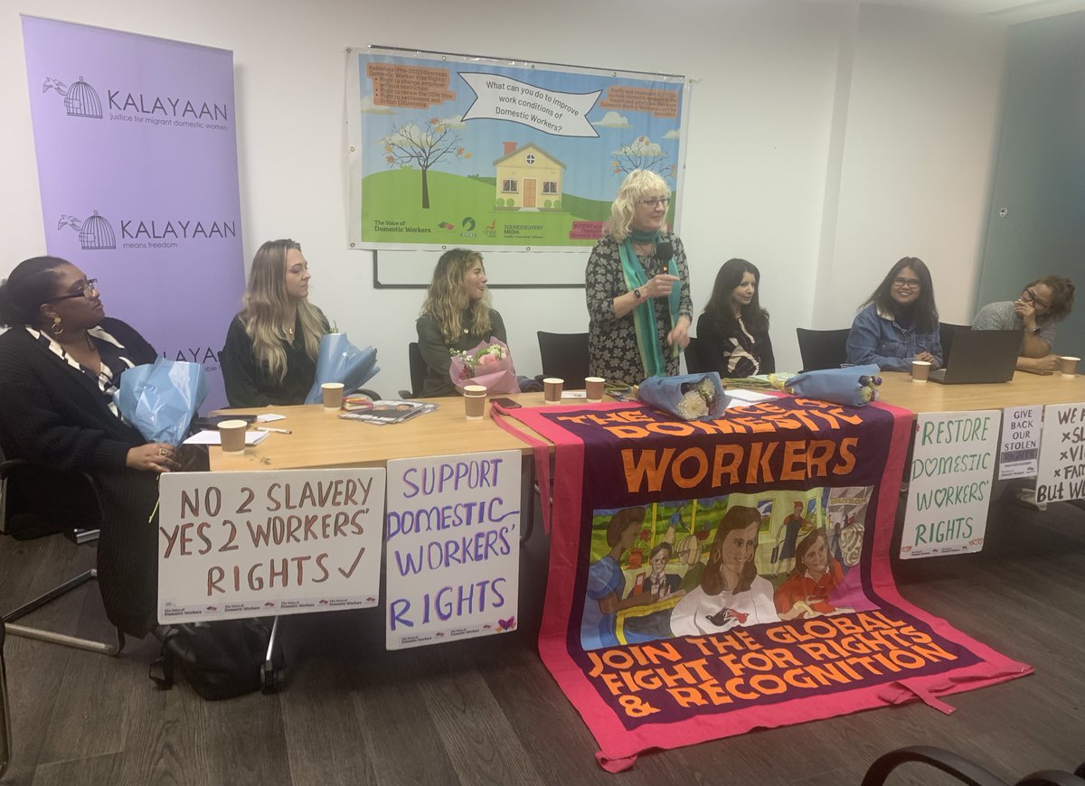 Today marks 1⃣1⃣ years of the harmful Overseas Domestic Worker visa. Earlier this week, we came together to hear from workers & other experts on what can be done to make sure we don't reach 12 years. Have a read of our blog in case you missed our event⤵️ kalayaan.org.uk/campaign-posts…