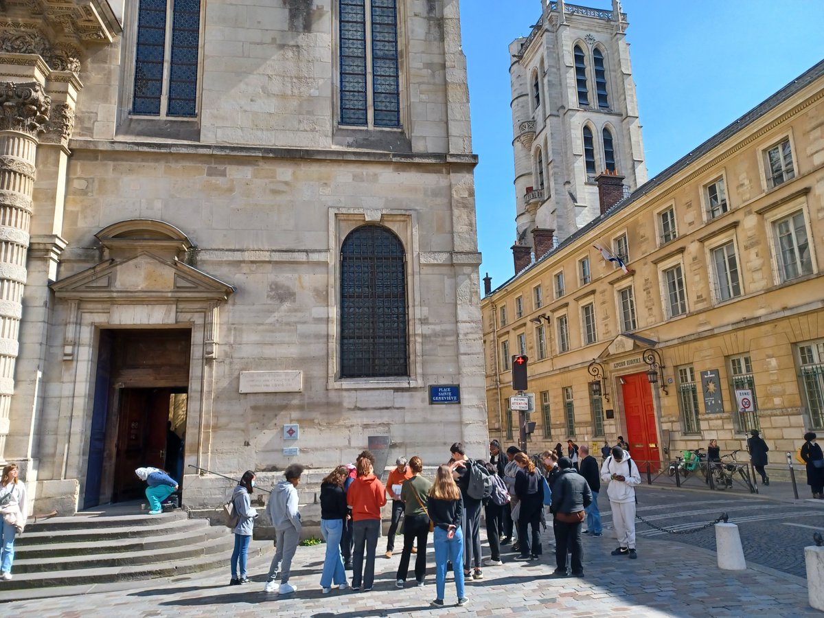 ParisTech_News's tweet photo. ✅Musée de minéralogie
✅Balade géologique
✅Vie et travaux de Marie et Pierre Curie

Une belle après-midi pour les collégiens encordés à l' @ENCPB pour découvrir les sciences autrement!

@macses2 

https://t.co/nR60se1JCP https://t.co/be9WDLHlBb