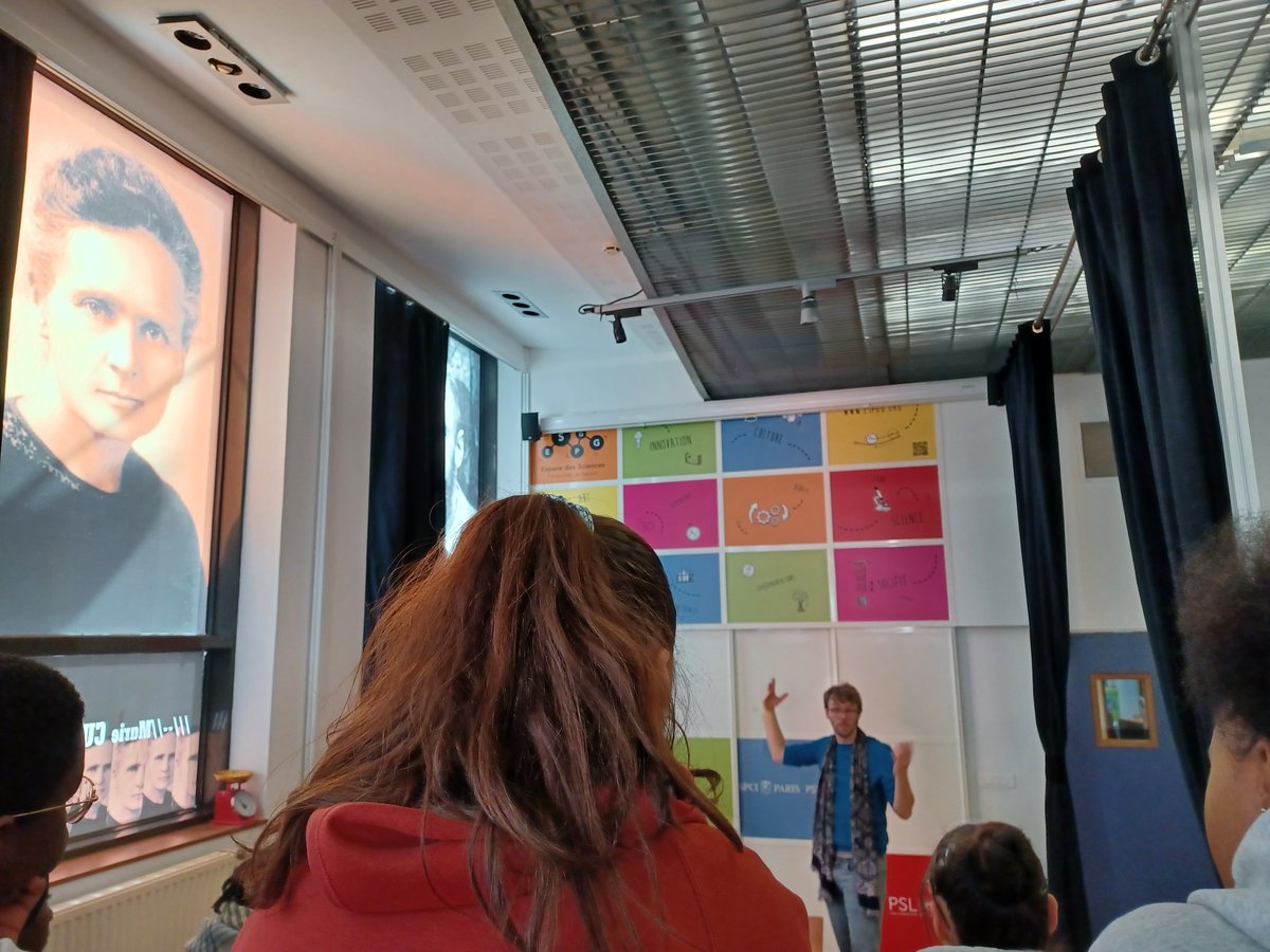 ✅Musée de minéralogie
✅Balade géologique
✅Vie et travaux de Marie et Pierre Curie

Une belle après-midi pour les collégiens encordés à l' <a href="/ENCPB/">ENCPB Paris</a> pour découvrir les sciences autrement!

<a href="/macses2/">Nora Machure</a> 

paristech.fr/fr/actualites/…