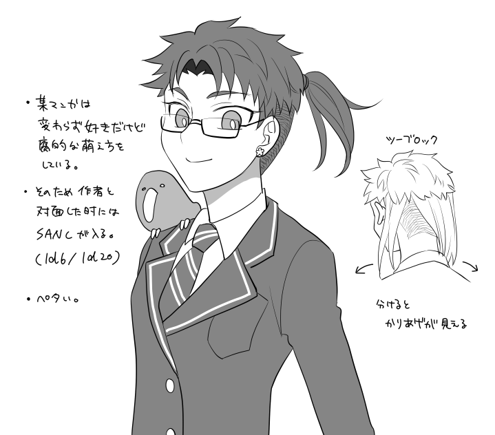 #エイプリルフールなのでリプきた自キャラを性転換させる
お声がけ頂いた3人(4件)ぶんでーきた!極力ぱっと見の印象やシルエットが変わらない感じの性転換が好物です。
いやー性転換描くのめ~~~~~っちゃ楽しいな……!!!ありがとうございました!
