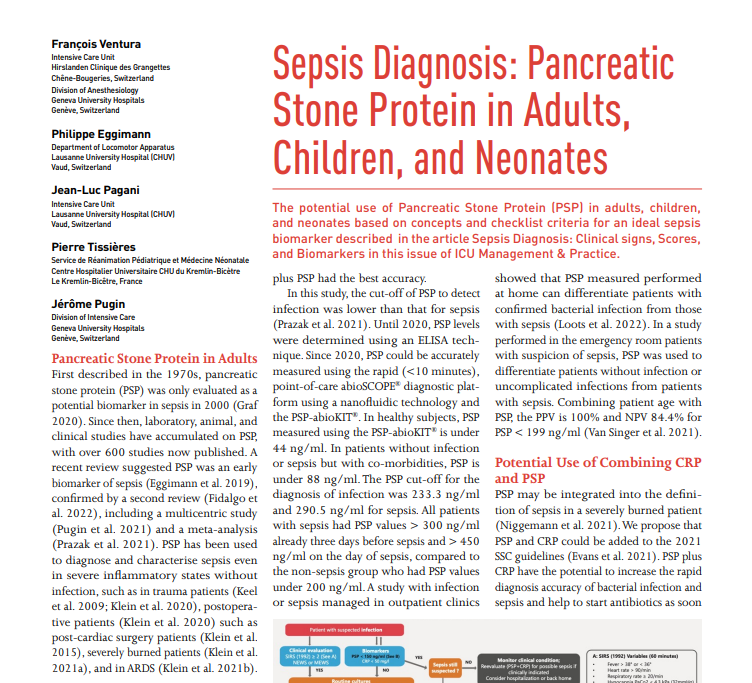 ICU Management (@icu_management) on Twitter photo In adults and children, the combination of CRP with #PSP allows high accuracy in the early #diagnosis of infection and #sepsis, with a potentially sufficiently high NPV to rule out #infection and sepsis.
Read more iii.hm/icu12023abioni…
<a href="/Abionic_EN/">Abionic_EN</a> In adults and children, the combination of CRP with #PSP allows high accuracy in the early #diagnosis of infection and #sepsis, with a potentially sufficiently high NPV to rule out #infection and sepsis.
Read more iii.hm/icu12023abioni…
<a href="/Abionic_EN/">Abionic_EN</a>