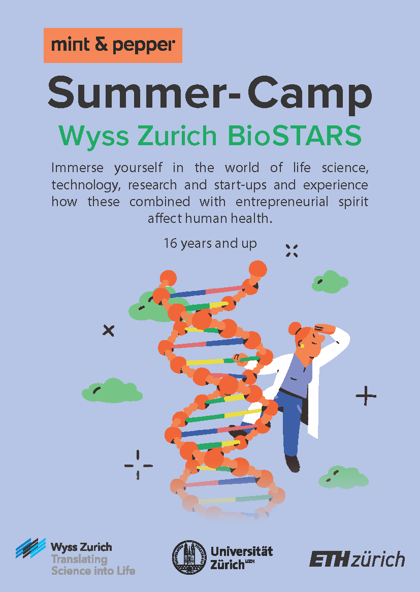 ETH_en's tweet image. The Wyss Zurich BioSTARS talent programme run by ETH and UZH offers young people aged 16 and above the opportunity to immerse themselves in the world of life sciences, technology and research through experiments and exchanges with experts.👩‍🔬🧪
mintpepper.ch/projekte/wyss-… #DIYScience