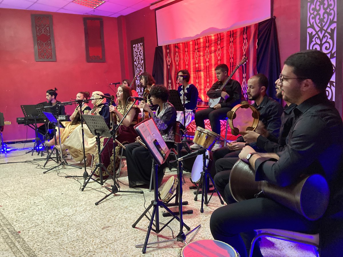 Asso_Chams's tweet photo. ✨Agréable soirée ramadanesque  🌙avec l’orchestre Cham’s ☀️. Merci pour votre présence et à très bientôt.✨ #Ramadan #رمضان_كريم https://t.co/SyXhvNN54B