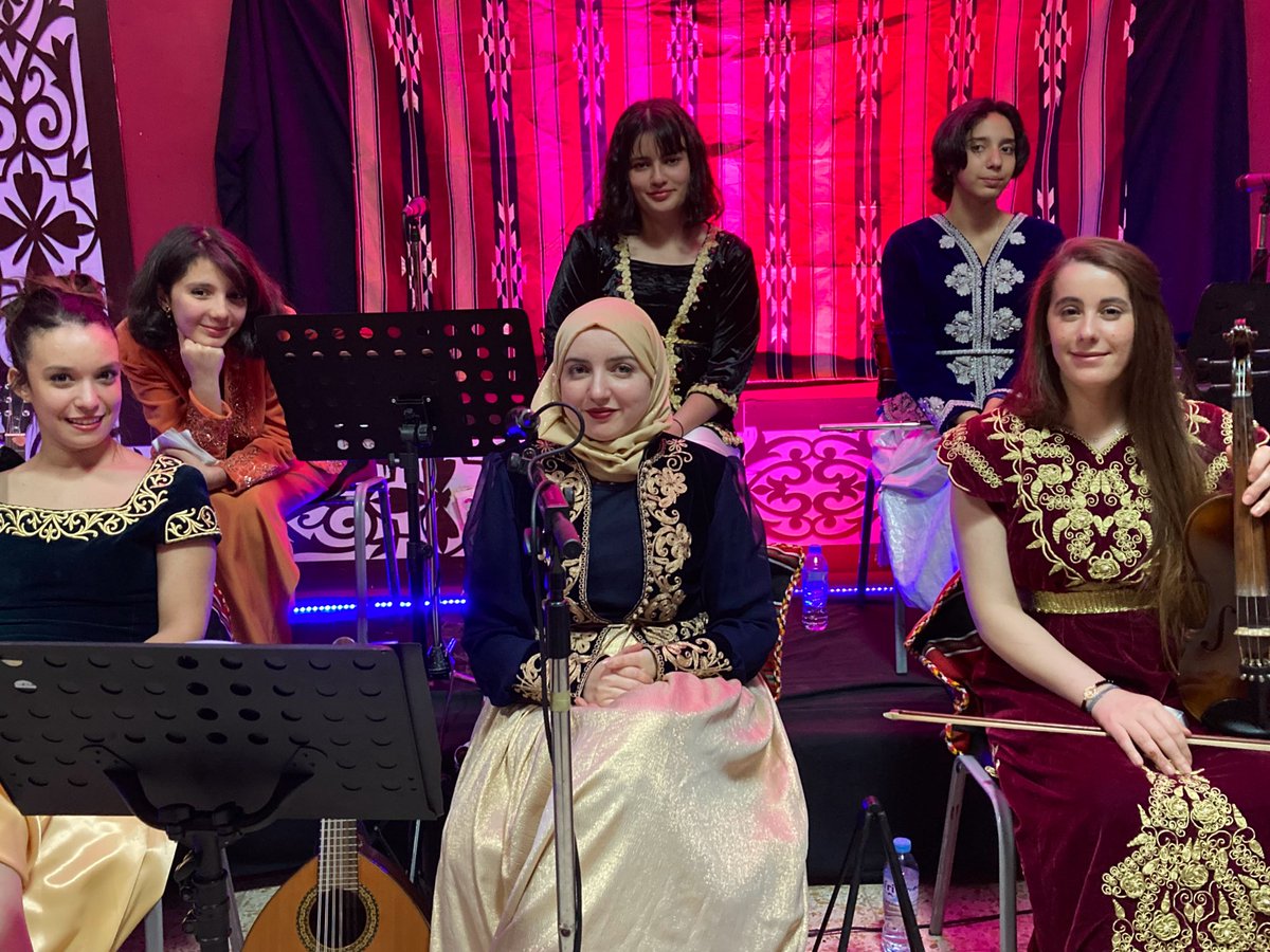 Asso_Chams's tweet photo. ✨Agréable soirée ramadanesque  🌙avec l’orchestre Cham’s ☀️. Merci pour votre présence et à très bientôt.✨ #Ramadan #رمضان_كريم https://t.co/SyXhvNN54B