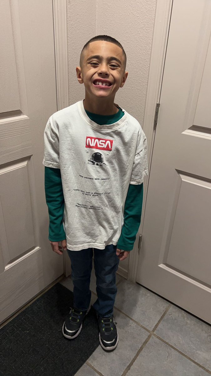 E_Martinez58's tweet image. Space related shirt day for #librarianappreciationweek 🥰🥰 another one of Anthony’s favorite topics… ANYTHING SPACE 👽🛸👩‍🚀🚀🔭 #mycrusader #anthonyjames