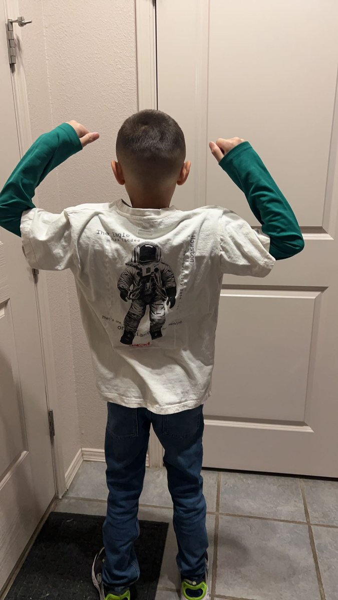 E_Martinez58's tweet image. Space related shirt day for #librarianappreciationweek 🥰🥰 another one of Anthony’s favorite topics… ANYTHING SPACE 👽🛸👩‍🚀🚀🔭 #mycrusader #anthonyjames