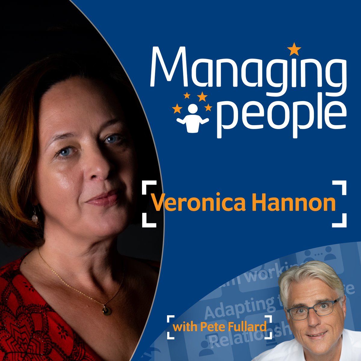 The latest episode of the Managing People podcast with Veronica Hannon. Watch on YouTube and listen on Podcast platforms, search for “managing people podcast pete fullard”.

<a href="/PeterFullard/">Camelia 🤍</a> @transform_comms 
#managingpeoplepodcast, #bettermanagersbetterbusiness