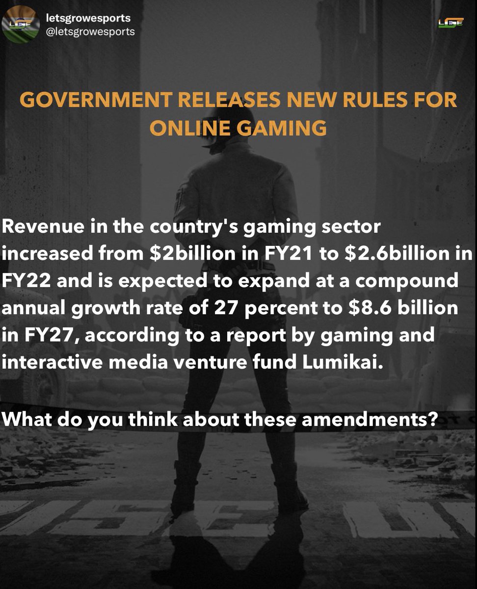 Letsgrowesports On Twitter Government Releases New Rules For Online letsgrowesports-on-twitter-government-releases-new-rules-for-online