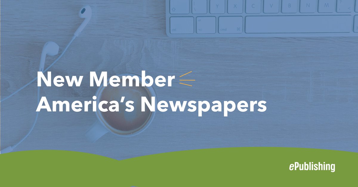 ePublishingCom's tweet image. Have you heard the news? ePublishing just became a member of @newspapersorg! Having worked with media companies for years, we’ve seen the valuable impact this organization has on the industry. newspapers.org/stories/americ…