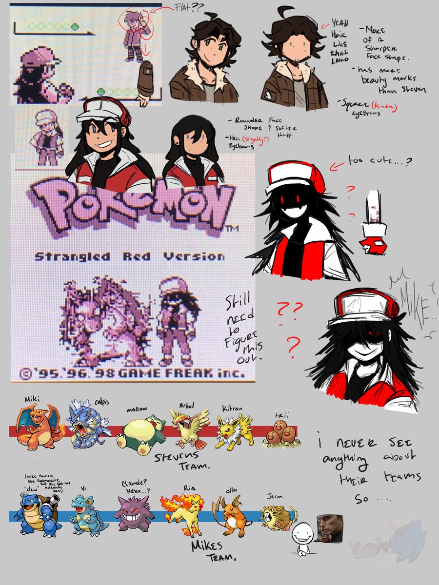 Trickbunn's tweet image. i would like to uh.. cook #pokepasta #strangledredsteven