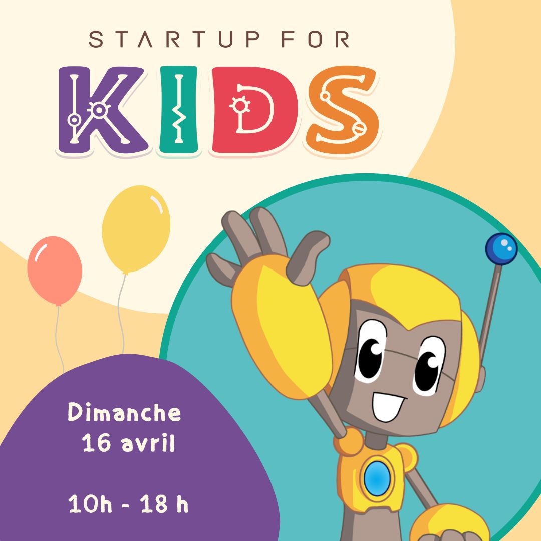 codingpark's tweet image. 📢 SAVE THE DATE - 16.04 !
@StartupForKids & @AggloPariSaclay reviennent pour une 5e édition à l’école CentraleSupélec à Gif-Sur-Yvette !
La team Coding Park animera des ateliers d'initiation à la programmation 🤖
C'est gratuit et c’est par ici 👉bit.ly/s4kparissaclay…