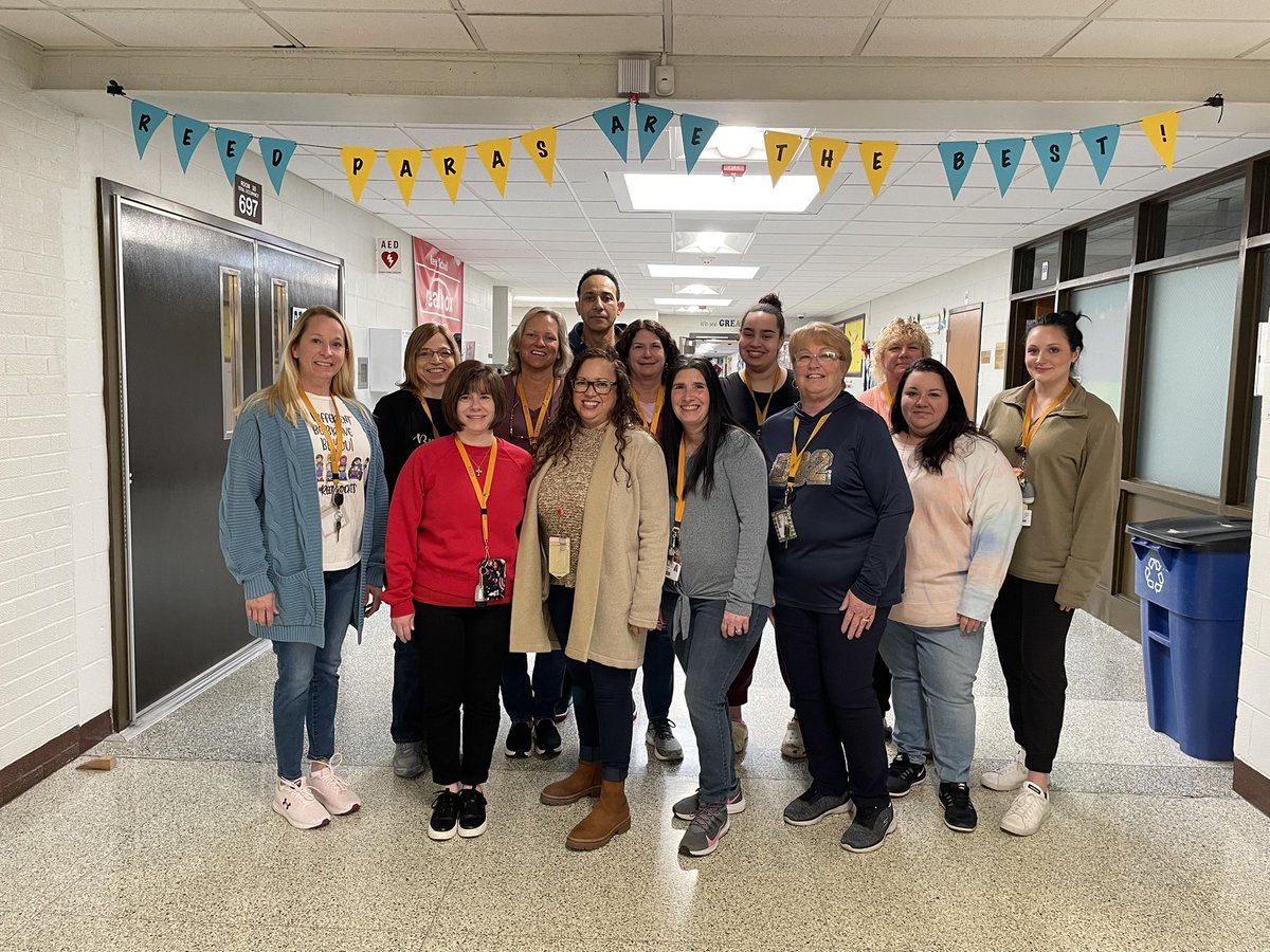 Happy Paraprofessionals Day to our amazing team! Thanks for all you do! #ReedRockets #D92Greatness