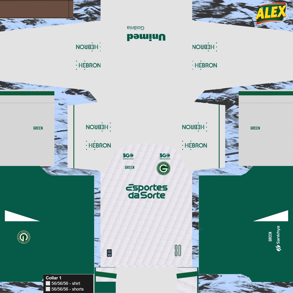 PES Soccer Kits Team On Twitter Goi s Esporte Clube Away 