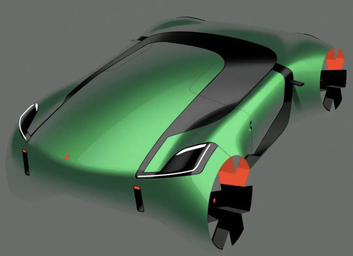 futurecarsdb's tweet photo. What vehicle do you think this is? 

#futurecar #tesla #future #futurecars #teslaroadster #teslamodel #car #cybertruck #cars #supercars #electriccar #cardesign #teslamotors #teslamodels #electriccars #teslamodely #teslatruck #dreamcars #luxurycar #usa #germany #superchager https://t.co/SVn0AMu2cC