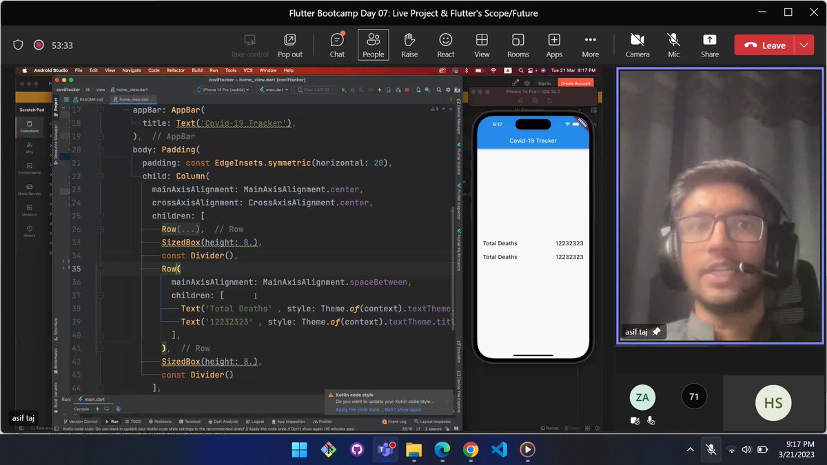 gdscnuml's tweet image. We are glad to share that our Flutter Bootcamp 2023 was a huge success. 🚀
A huge thanks to our awesome speakers for delivering amazing sessions at the bootcamp. 🙌
Here are some glimpses of our Flutter Bootcamp 2023 ✨❤️
#flutter #flutterbootcamp #gdsc #gdscnuml
@googledevs
