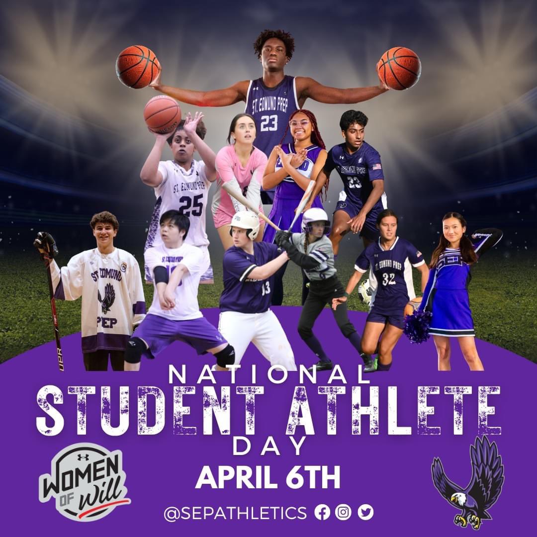 To our Eagle student athletes, we celebrate you and appreciate you on National Student Athlete Day! Thank you for your commitment to success on the field and in the classroom. #LetsGoSEPEagles #studentathletes